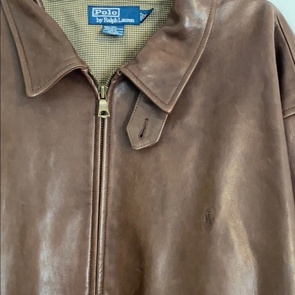 Ralph Lauren Leather Jacket 